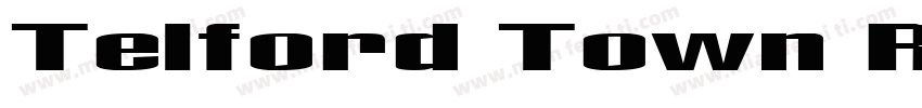 Telford Town Regular字体转换